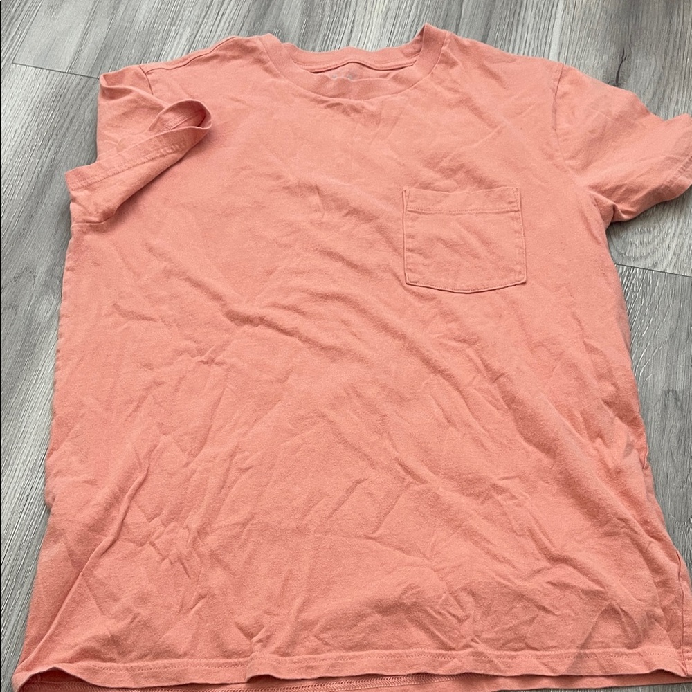 GAP Men's Peach Short Sleeve Tee